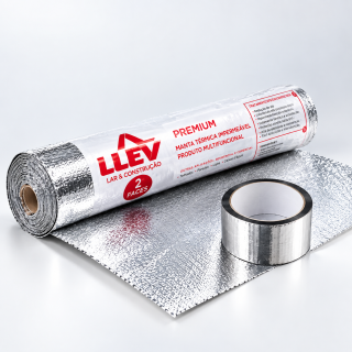 【foil】出産の殻 Manta Térmica Foil Subcobertura Dupla Face TNT 25 m²